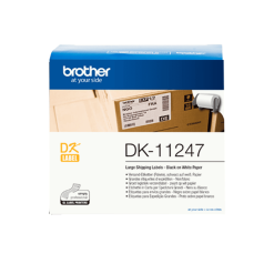 Brother Etiquette DK 11247 Dk11247 Blanc BRODK11247