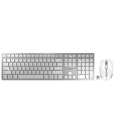Cherry Ensemble Souris ET Clavier DW 9100 Slim JD 9100eu 1 Argent CHED9100SU