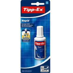 Correcteur Flacon BIC Tipp-Ex Rapid Blister de 1 Blanc