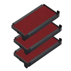 Jeu de 2 Cassettes d'Encrage pour Cachet TRODAT 6/4913 Rouge