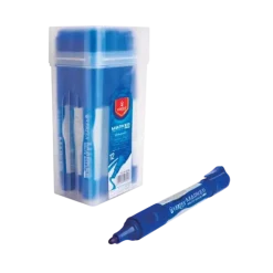 Marqueur Tableau Blanc VERTEX Rechargeable Coupé Bleu