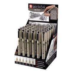 PIGMA MICRON NOIR DISPLAY 36 PIECES "SAKURA" REF: CDXSDK36