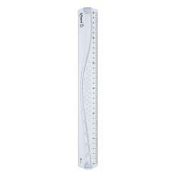 REGLE GEOMETRIC 30 cm GAUCHER SAC PAPIER "MAPED" REF:254330