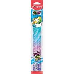 REGLE TWISTNFLEX DECOR 20cm EN SACHET "MAPED" REF: 279215