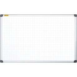 TABLEAU BLANC MURAL QUADRILLE 60x90cm "TECHNO" REF: 5005