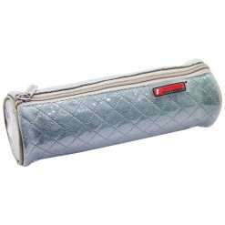 TROUSSE RONDE  GRIS METAL "TECHNO" REF: 6873